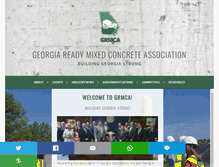 Tablet Screenshot of gaconcrete.org